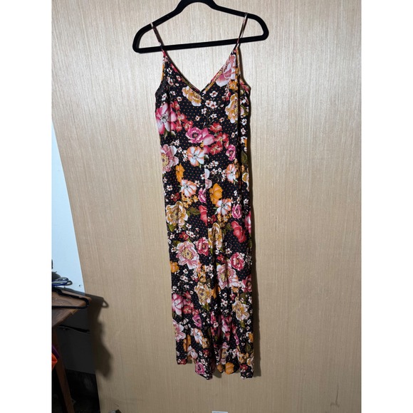 Kachel X Anthropologie $168 floral wide leg cropped jumpsuit - Picture 1 of 4